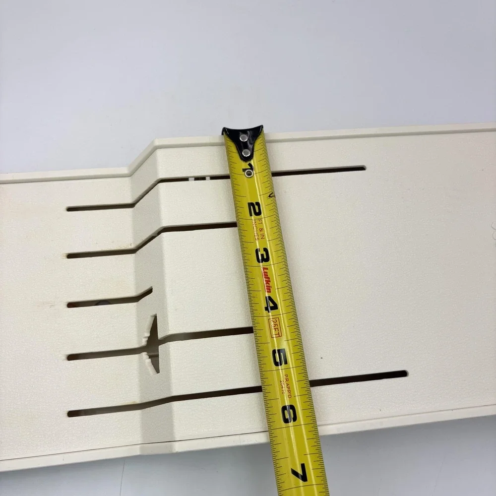 Cutco Knife Holder White Plastic Wall Mount‎ Drawer Tray 1720 USA Made Kitchen